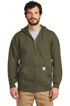 Carhartt Men's Midweight Hooded Zip-Front Sweatshirt CTK122 -Carhartt Online 114226468