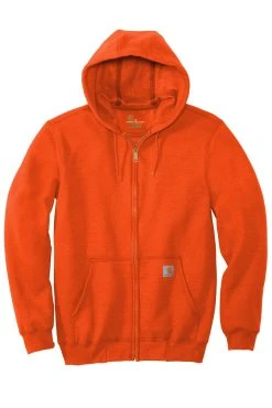 Carhartt Men's Midweight Hooded Zip-Front Sweatshirt CTK122 -Carhartt Online 114228934