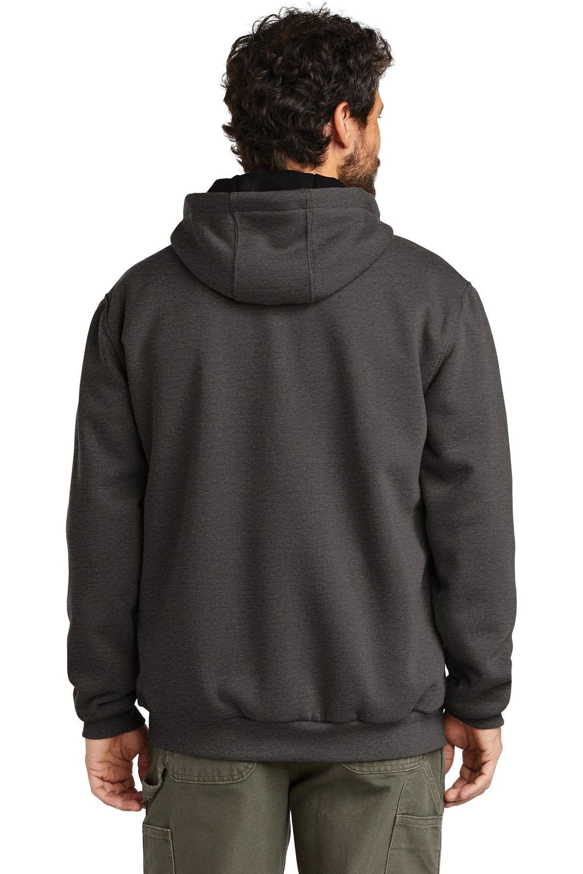 Carhartt Men's Rain Defender Rutland Thermal-Lined Hooded Zip-Front Sweatshirt CT100632 19 Carhartt Men's Rain Defender Rutland Thermal-Lined Hooded Zip-Front Sweatshirt CT100632 - Image 19