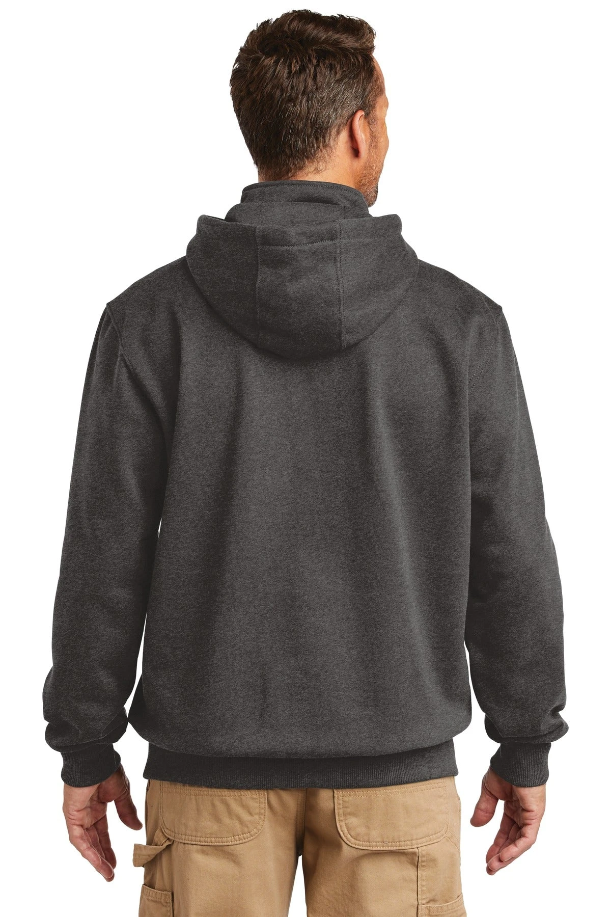 Carhartt Men's Rain Defender Paxton Heavyweight Hooded Zip Mock Sweatshirt CT100617 18 Carhartt Men's Rain Defender Paxton Heavyweight Hooded Zip Mock Sweatshirt CT100617 - Image 18
