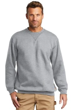 Carhartt Men's Midweight Crewneck Sweatshirt CTK124 -Carhartt Online 119158221