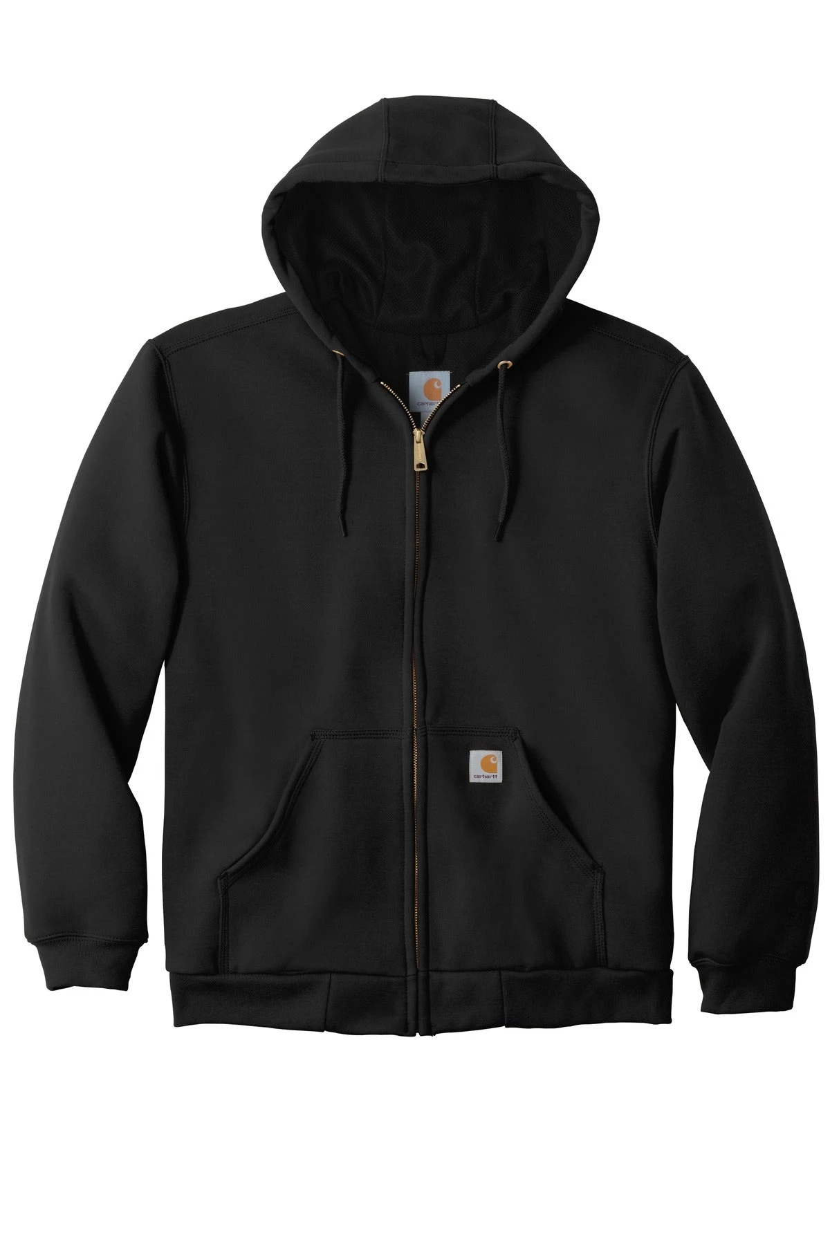 Carhartt Men's Rain Defender Rutland Thermal-Lined Hooded Zip-Front Sweatshirt CT100632 8 Carhartt Men's Rain Defender Rutland Thermal-Lined Hooded Zip-Front Sweatshirt CT100632 - Image 8