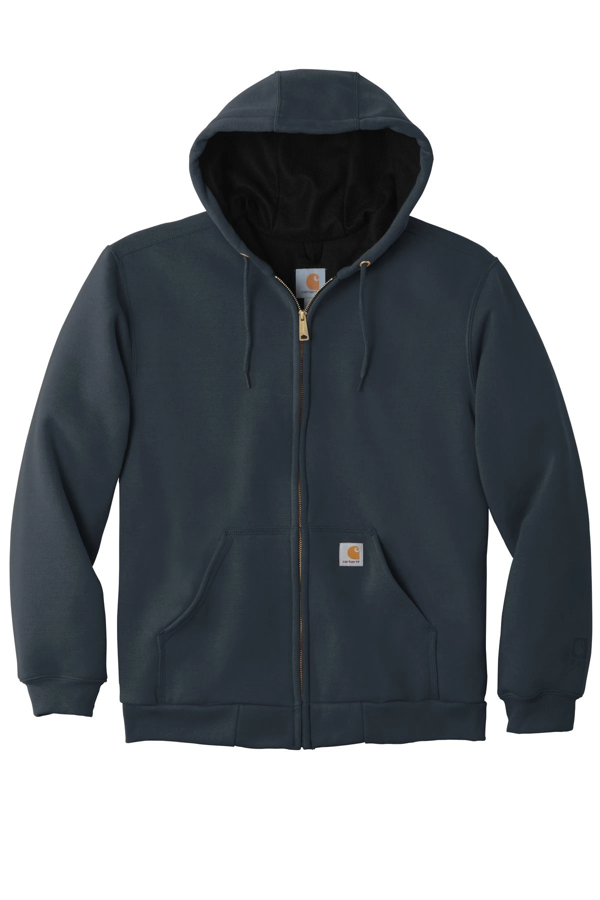 Carhartt Men's Rain Defender Rutland Thermal-Lined Hooded Zip-Front Sweatshirt CT100632 4 Carhartt Men's Rain Defender Rutland Thermal-Lined Hooded Zip-Front Sweatshirt CT100632 - Image 4