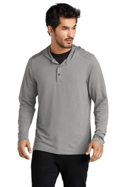 OGIO Men's Luuma Flex Hooded Henley Sweatshirt -Carhartt Online 127282959