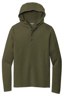 OGIO Men's Luuma Flex Hooded Henley Sweatshirt -Carhartt Online 127283331