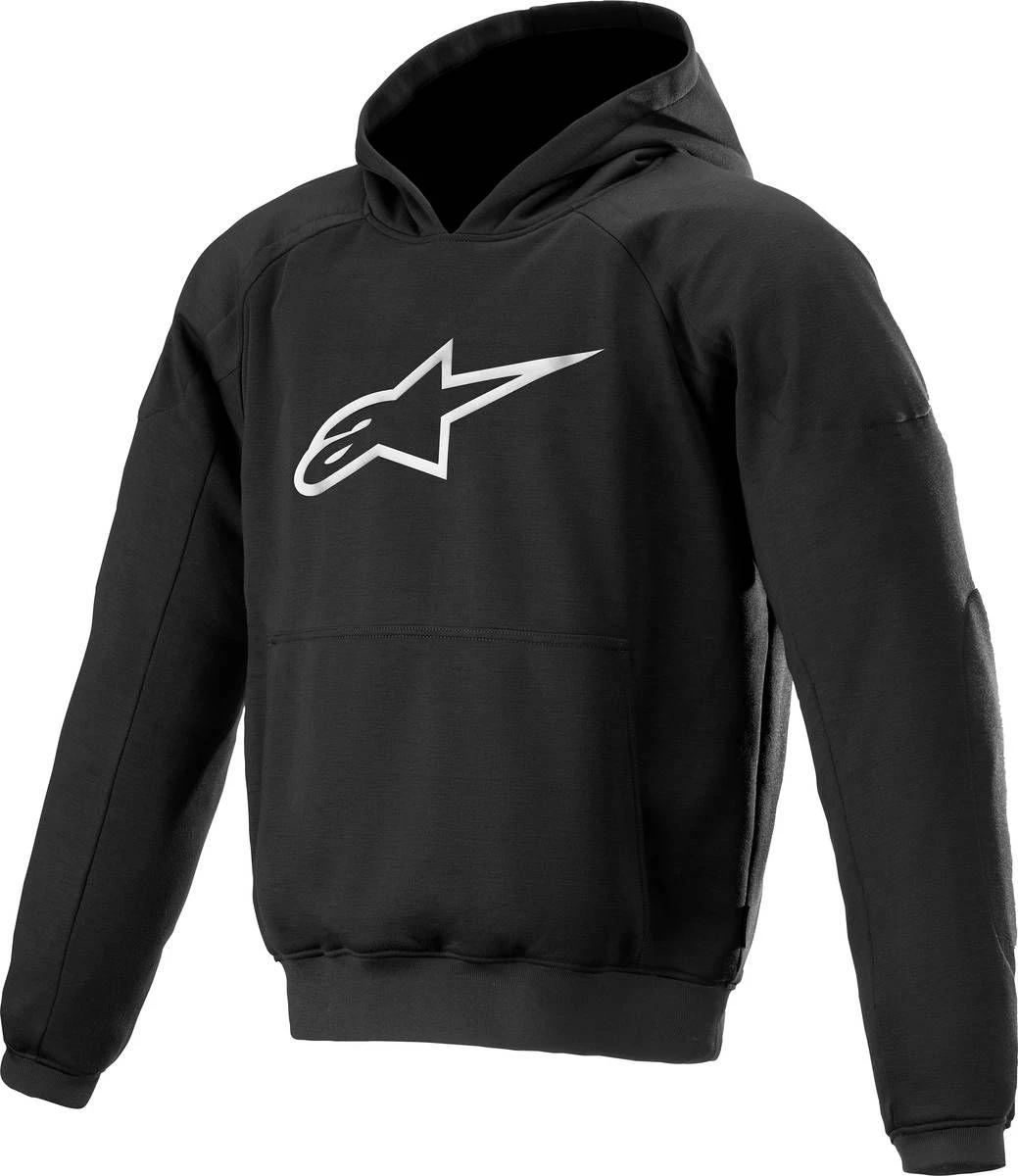 Alpinestars Ageless ST Motorcycle Hoodie Sweatshirt Black 1 Alpinestars Ageless ST Motorcycle Hoodie Sweatshirt Black