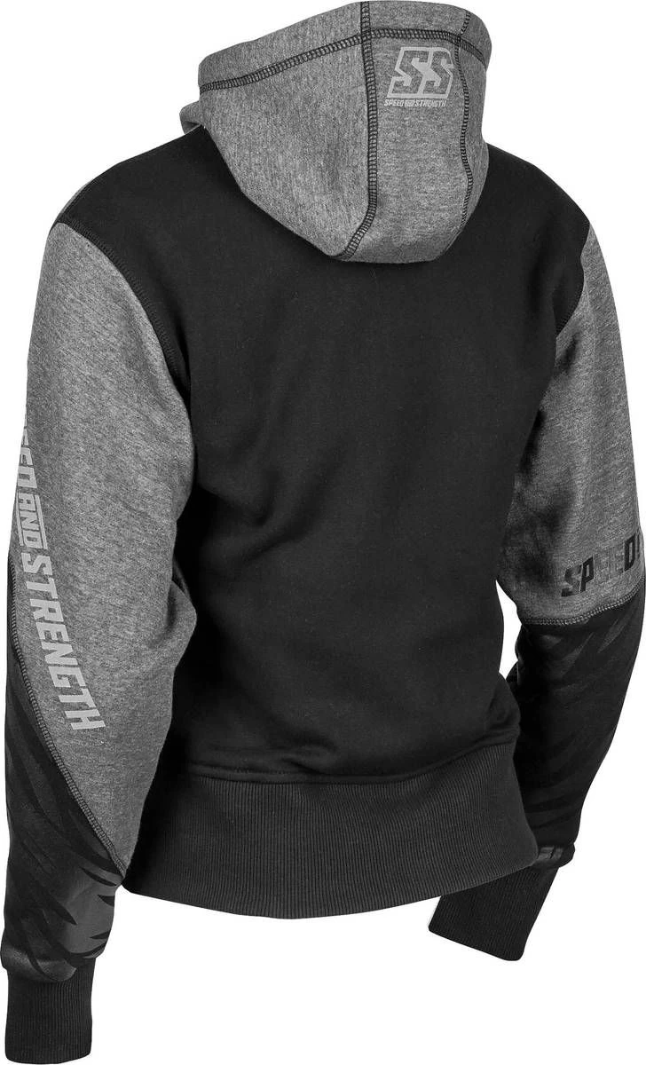 Speed And Strength Cat Out'a Hell 2.0 Hoody Sweatshirt Gray/Black 2 Speed And Strength Cat Out'a Hell 2.0 Hoody Sweatshirt Gray/Black - Image 2