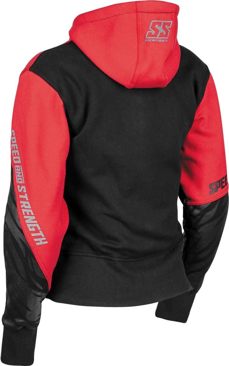 Speed And Strength Cat Out'a Hell 2.0 Hoody Sweatshirt Red/Black 2 Speed And Strength Cat Out'a Hell 2.0 Hoody Sweatshirt Red/Black - Image 2