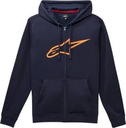 Alpinestars Ageless II Zip-Up Sweatshirt Navy/Orange