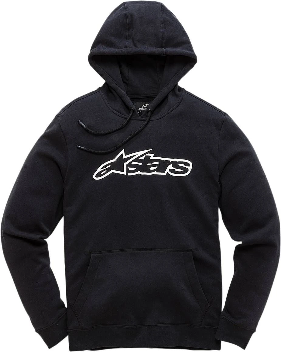 Alpinestars Blaze Pullover Sweatshirt Black/White 1 Alpinestars Blaze Pullover Sweatshirt Black/White