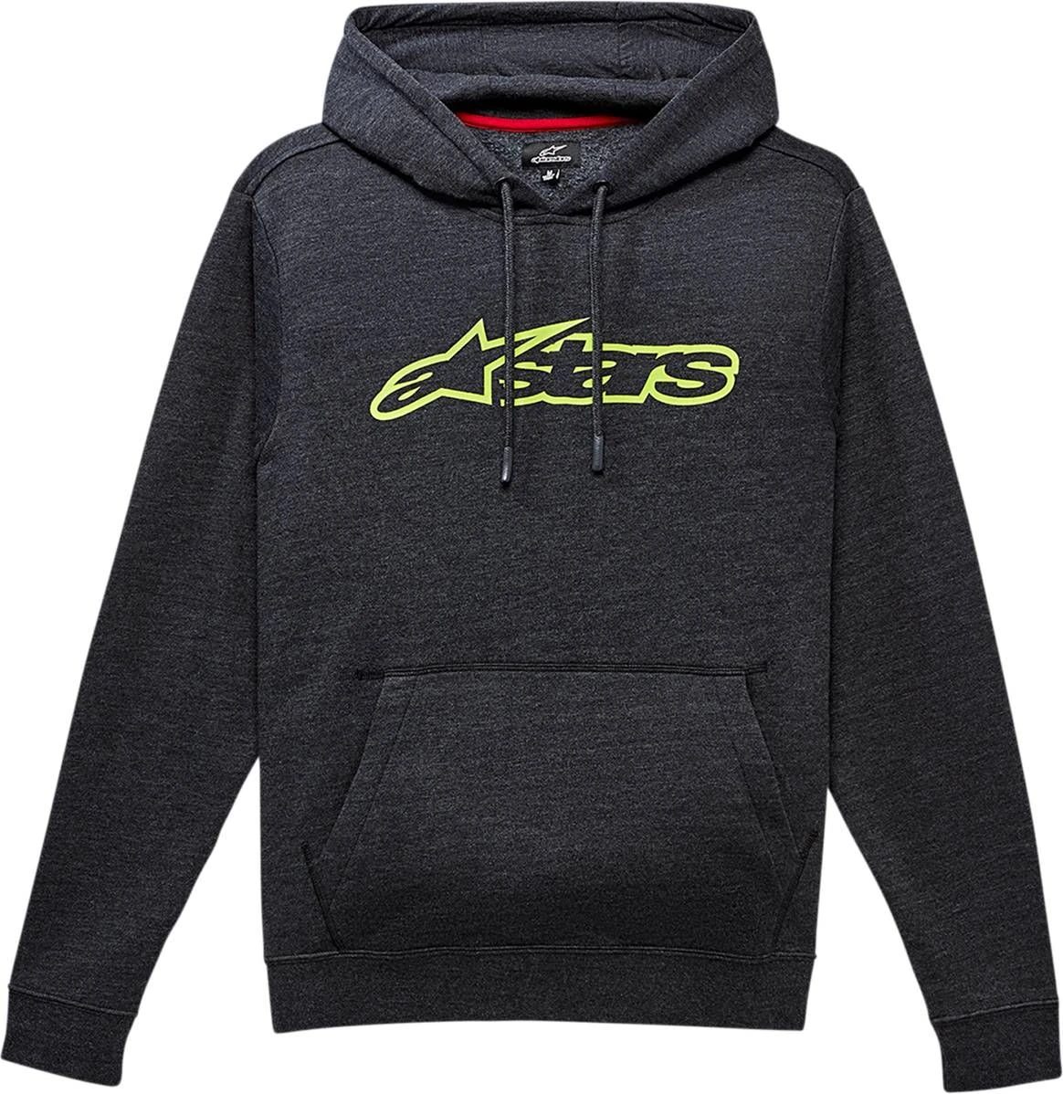 Alpinestars Blaze Pullover Sweatshirt Heather Charcoal/Green 1 Alpinestars Blaze Pullover Sweatshirt Heather Charcoal/Green