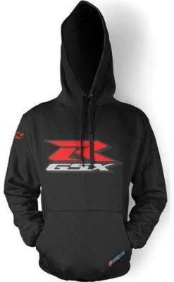 Factory Effex Suzuki GSX-R Logo Pullover Hoodie Sweatshirt Black