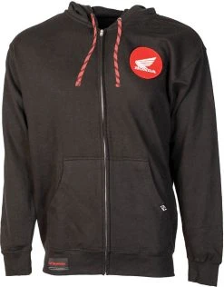 Factory Effex Honda Badge Zip-up Sweatshirt Black