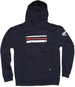 Factory Effex Honda Stripes Youth Pullover Sweatshirt Navy