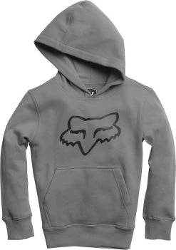 Fox Racing Legacy Youth Pullover Sweatshirt Heather Graphite