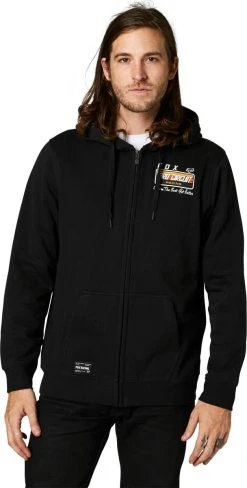 Fox Racing Pro Circuit Zip Up Sweatshirt Black