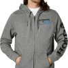 Fox Racing Honda Zip Sweatshirt Heather Graphite