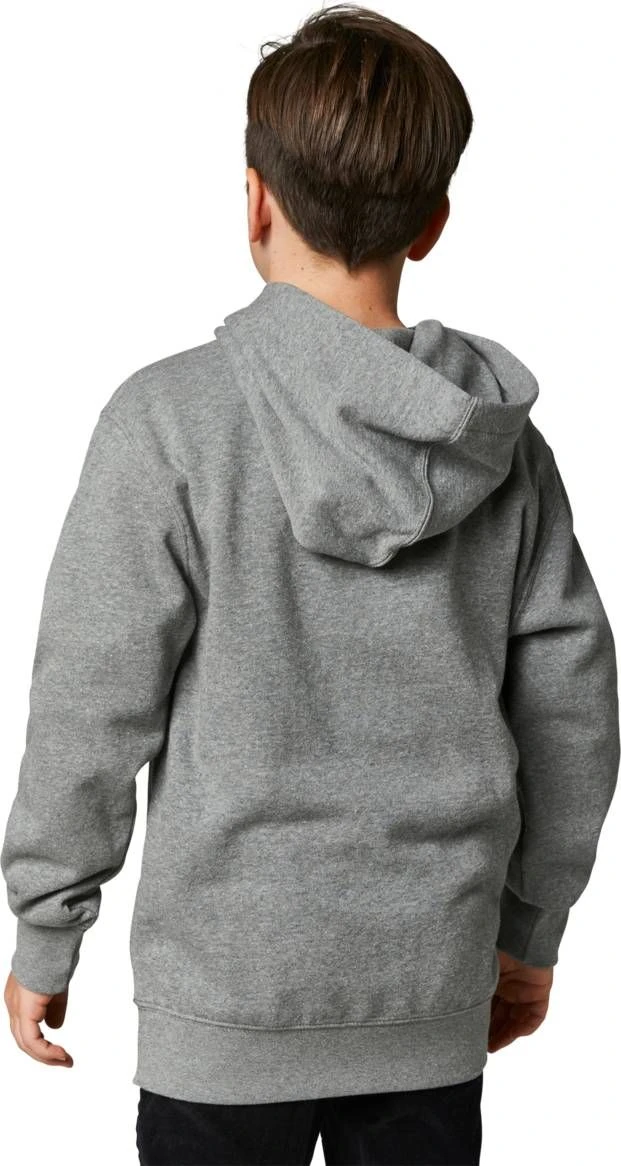 Fox Racing Mirer Pullover Youth Sweatshirt Heather Graphite 2 Fox Racing Mirer Pullover Youth Sweatshirt Heather Graphite - Image 2