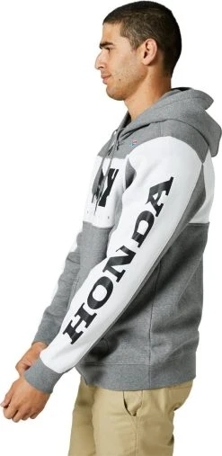 Fox Racing Honda 2022 Zip Sweatshirt Heather Graphite -Carhartt Online 5175036 4