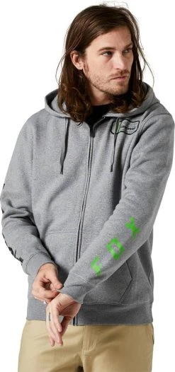 Fox Racing Kawi Zip Sweatshirt Heather Graphite -Carhartt Online 5175039 4