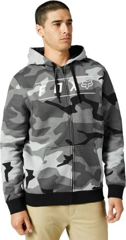 Fox Racing Pinnacle Camo Zip Sweatshirt Black Camo