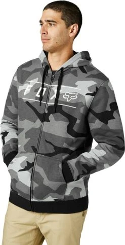 Fox Racing Pinnacle Camo Zip Sweatshirt Black Camo -Carhartt Online 5175055 3