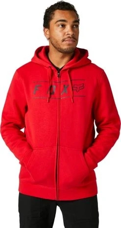 Fox Racing Pinnacle Zip Sweatshirt Flame Red