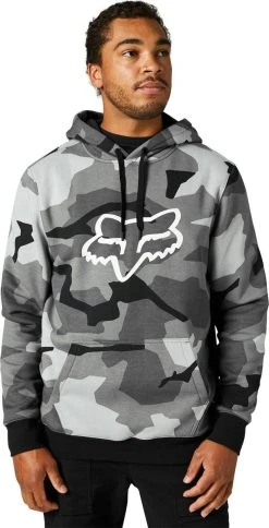 Fox Racing Legacy Foxhead Camo Pullover Sweatshirt Black Camo
