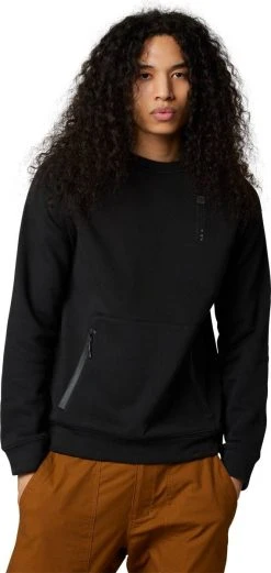 Fox Racing Base Over DWR Crewneck Sweatshirt Black