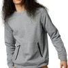 Fox Racing Base Over DWR Crewneck Sweatshirt Heather Graphite