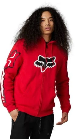 Fox Racing Vizen Sasquatch Sweatshirt Flame Red
