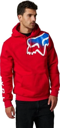 Fox Racing Toxsyk Pullover Sweatshirt Flame Red
