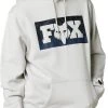 Fox Racing Nuklr Pullover Sweatshirt Light Gray