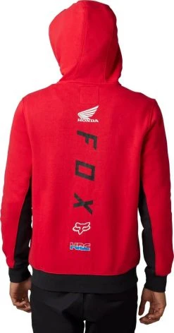 Fox Racing X Honda 2023 Zip Up Sweatshirt Flame Red -Carhartt Online 5175093 4