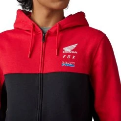 Fox Racing X Honda 2023 Zip Up Sweatshirt Flame Red -Carhartt Online 5175093 6