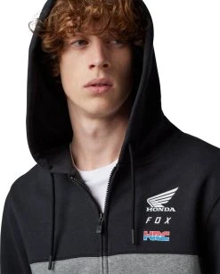 Fox Racing X Honda 2023 Zip Up Sweatshirt Black -Carhartt Online 5175094 4