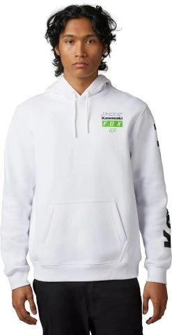 Fox Racing X Kawasaki Pullover Sweatshirt White