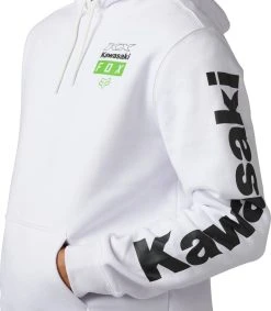 Fox Racing X Kawasaki Pullover Sweatshirt White -Carhartt Online 5175099 5