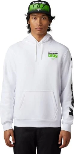 Fox Racing X Kawasaki Pullover Sweatshirt White -Carhartt Online 5175099 6
