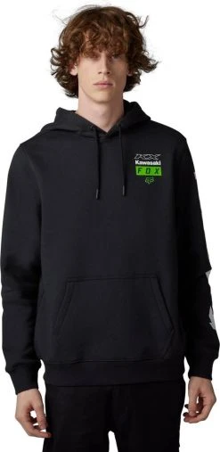 Fox Racing X Kawasaki Pullover Sweatshirt Black
