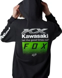 Fox Racing X Kawasaki Pullover Sweatshirt Black -Carhartt Online 5175100 4