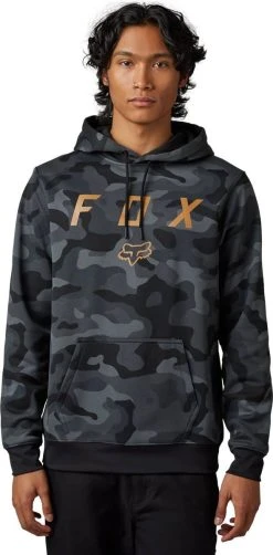 Fox Racing Vzns Camo Pullover Sweatshirt Black Camo