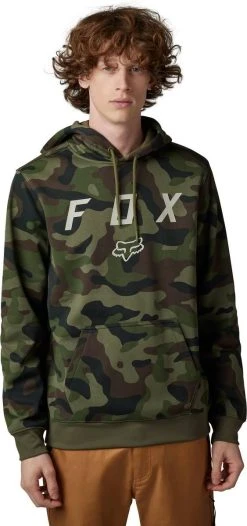 Fox Racing Vzns Camo Pullover Sweatshirt Green Camo