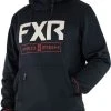 FXR Pursuit Tech Pullover Hoodie Sweatshirt Black/Rust
