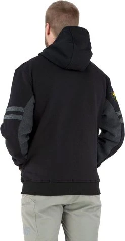 Alternative view of FXR Ride Zip-Up Hoodie Sweatshirt Black/Inferno