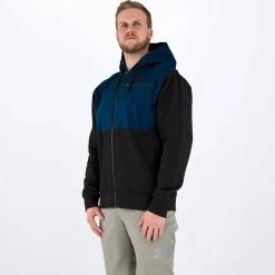 FXR Task Zip-Up Sweatshirt Black/Slate