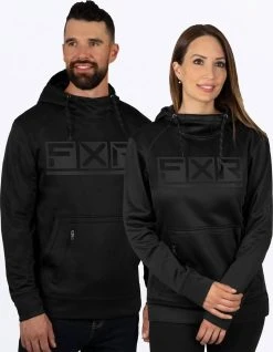 FXR Race Podium Tech Pullover Hoodie Sweatshirt Black Ops