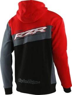 Alternative view of Troy Lee Designs Zip Up Sweatshirt Polaris RZR Black/Red