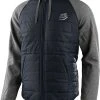 Troy Lee Designs Racing Quilted Zip-Up Sweatshirt Navy