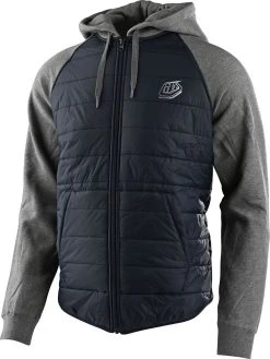 Troy Lee Designs Racing Quilted Zip-Up Sweatshirt Navy